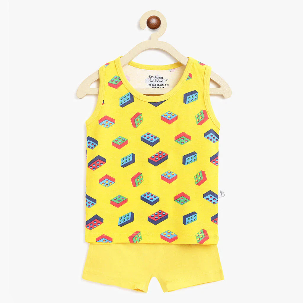 Top & Shorts Set - Lego Pop - 2 - 4 years