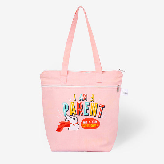 Multipurpose Canvas Tote - Parent Power