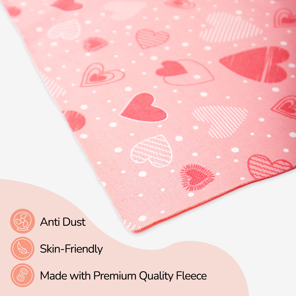 Diaper Changing Mat - Peppy Pink